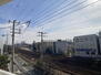 霞町（夙川駅）　５３８０万円 南側は道路と線路のため、開放的です。