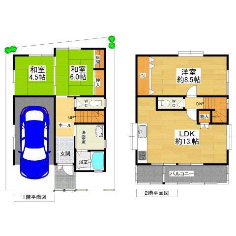 大阪府堺市北区南花田町 北花田駅 中古住宅 物件詳細