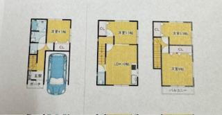 熊野町５（湊川駅）　２５８０万円 2580万円、4LDK、土地面積65.52m<sup>2</sup>、建物面積94.54m<sup>2</sup> 車庫付き４ＬＤＫ