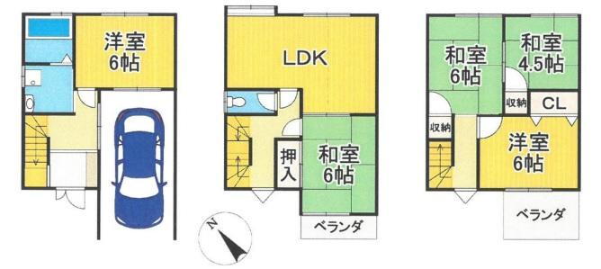 兵庫県川西市一庫３ 日生中央駅 中古住宅 物件詳細