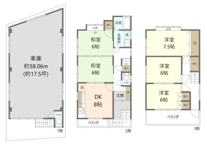 京都府京都市右京区梅津東構口町 太秦広隆寺駅 中古住宅 物件詳細