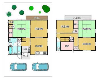 香寺町香呂（香呂駅）　１４８０万円 1480万円、5DK+S、土地面積178m<sup>2</sup>、建物面積112.79m<sup>2</sup> 