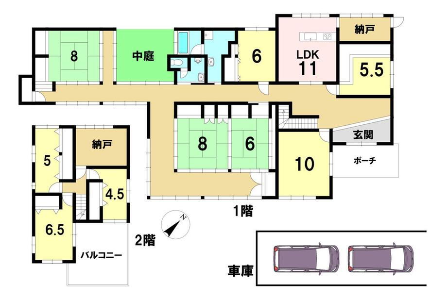奈良県奈良市学園南２ 学園前駅 中古住宅 物件詳細
