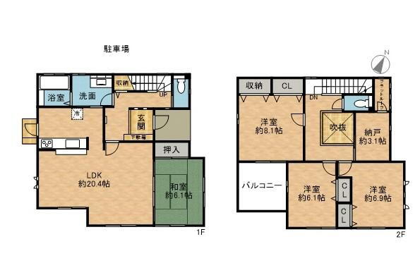 兵庫県神戸市西区井吹台北町２ 西神南駅 中古住宅 物件詳細