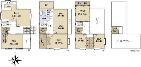 大阪府茨木市橋の内３ 総持寺駅 中古住宅 物件詳細