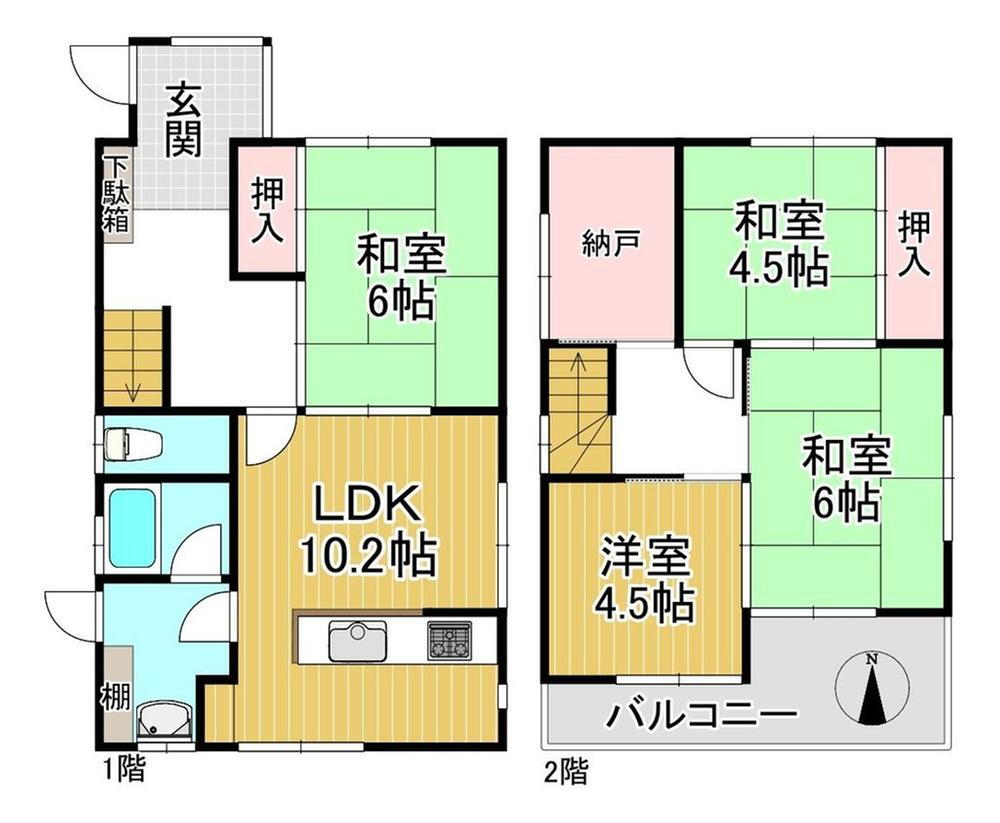 奈良県奈良市三条添川町 新大宮駅 中古住宅 物件詳細