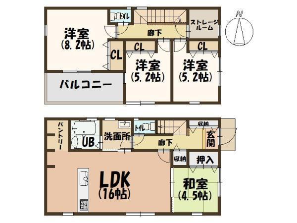 奈良県大和高田市日之出町 大和高田駅 新築一戸建て 物件詳細