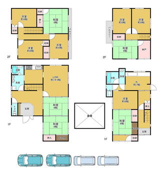 小山田町　１８８０万円 1880万円、6LDK、土地面積565.28m<sup>2</sup>、建物面積131.36m<sup>2</sup> ■土地１７０．９９坪■パナホーム施工のお家■オール電化住宅■各居室６帖以上の広さ■車は４台駐車可能です（車種制限ございます）■