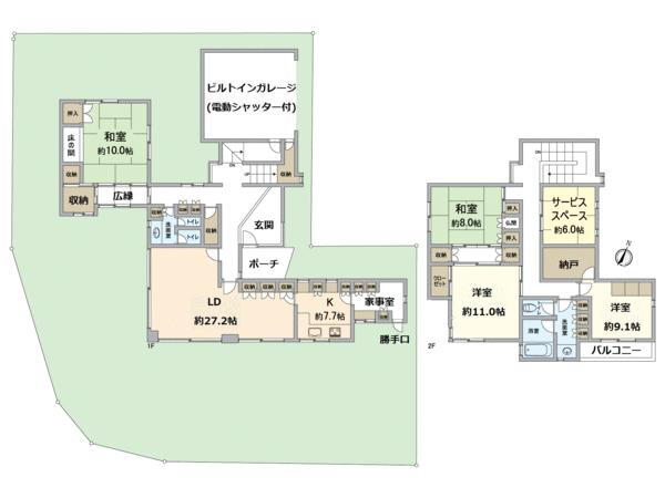 兵庫県川西市水明台３ 平野駅 中古住宅 物件詳細