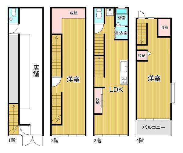 大阪府大阪市中央区西心斎橋２ なんば駅 中古住宅 物件詳細