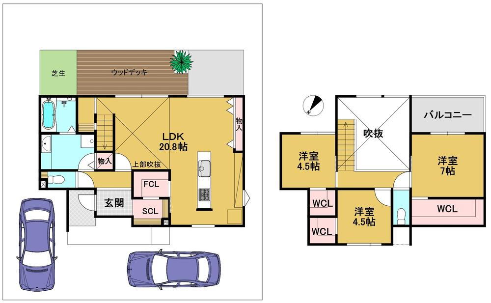 京都府長岡京市河陽が丘２ 長岡天神駅 新築一戸建て 物件詳細