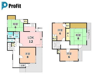 中山荘園（中山観音駅）　１６８０万円 1680万円、5LDK、土地面積142.54m<sup>2</sup>、建物面積116.91m<sup>2</sup> 5LDKに南向きのお家です。