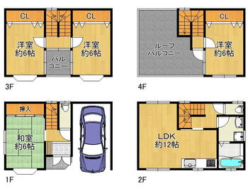 上住吉１（住吉東駅）　２７８０万円 2780万円、4LDK、土地面積41.5m<sup>2</sup>、建物面積96.83m<sup>2</sup> 