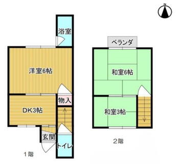 横大路下三栖山殿（中書島駅）　４６０万円 460万円、3DK、土地面積39.76m<sup>2</sup>、建物面積36.31m<sup>2</sup> 