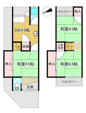 大阪府高石市綾園６ 高石駅 中古テラスハウス 物件詳細
