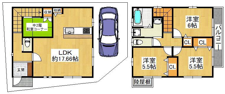 大阪府四條畷市塚脇町 四条畷駅 中古住宅 物件詳細