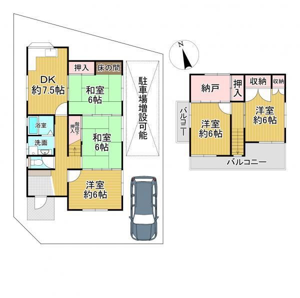 大阪府阪南市光陽台１ 鳥取ノ荘駅 中古住宅 物件詳細