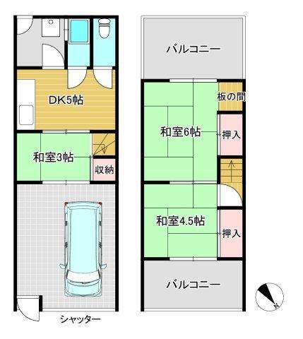大阪府堺市堺区賑町１ 寺地町駅 中古テラスハウス 物件詳細