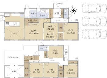 下松町（下松駅）　３７５０万円 3750万円、6LDK、土地面積261.43m<sup>2</sup>、建物面積120.16m<sup>2</sup> 