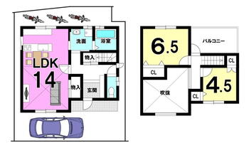 御陵原西町（御陵駅）　３６８０万円 3680万円、2LDK、土地面積88.51m<sup>2</sup>、建物面積68.32m<sup>2</sup> 