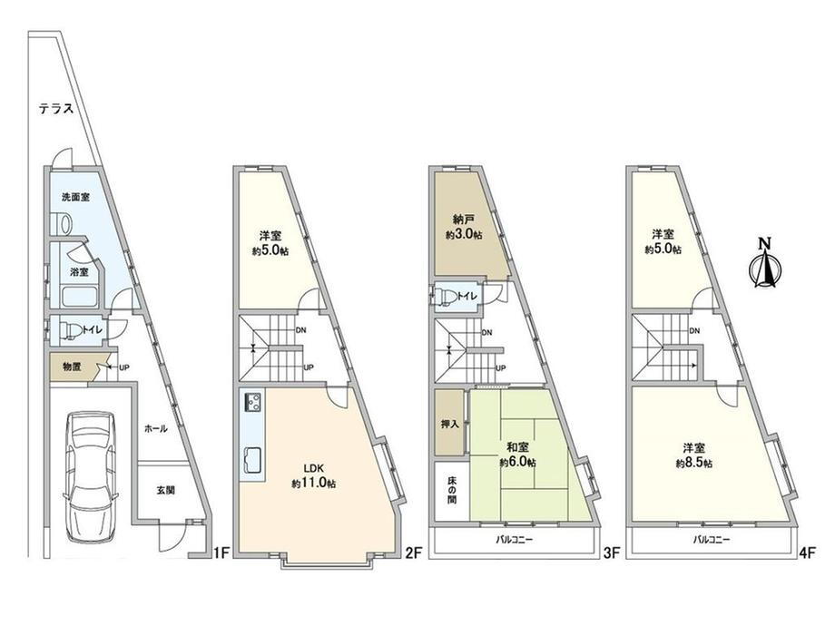 大阪府大阪市阿倍野区文の里１ 文の里駅 中古住宅 物件詳細