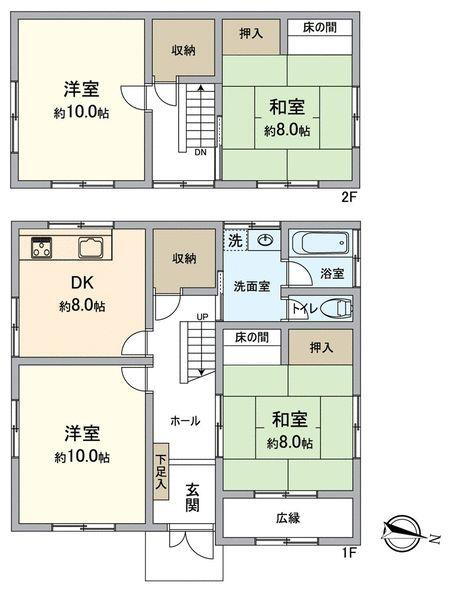 兵庫県宝塚市ふじガ丘 雲雀丘花屋敷駅 中古住宅 物件詳細