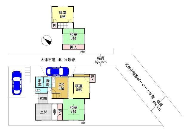 滋賀県大津市真野４ 小野駅 中古住宅 物件詳細