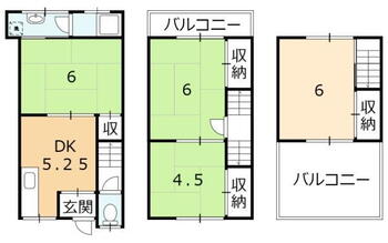 御陵荒巻町（御陵駅）　４８０万円 480万円、4DK、土地面積41.32m<sup>2</sup>、建物面積61.74m<sup>2</sup> 