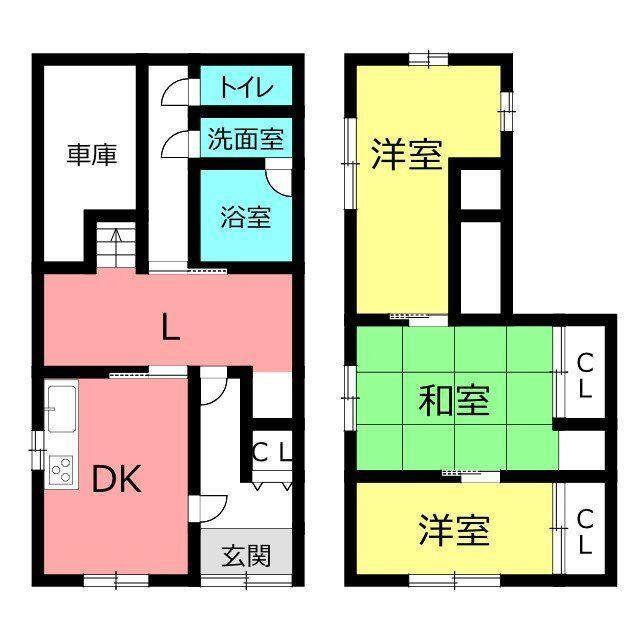 大阪府岸和田市藤井町１ 和泉大宮駅 中古テラスハウス 物件詳細