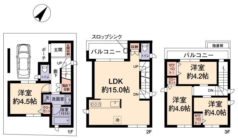 兵庫県神戸市長田区二葉町９ 駒ヶ林駅 新築一戸建て 物件詳細