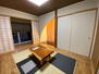 晴美台３　９２００万円 和室です。人気の琉球畳を敷き、くつろぎの空間に仕上げました。