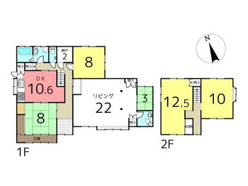 新宮町井野原（播磨新宮駅）　１９８０万円 1980万円、6DK、土地面積390.81m<sup>2</sup>、建物面積201.82m<sup>2</sup> 