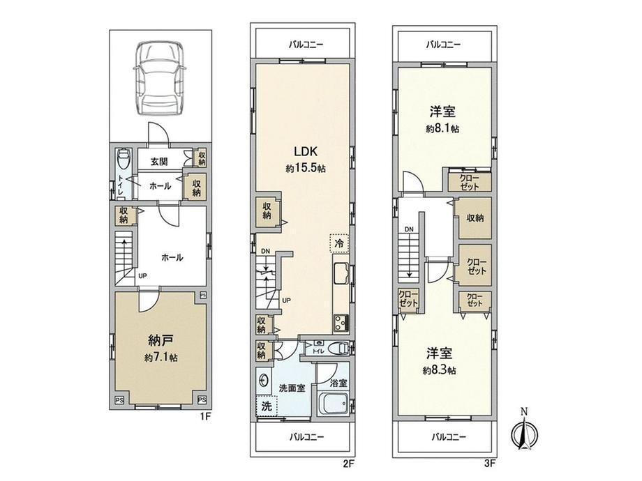 大阪府大阪市城東区鴫野東２ 鴫野駅 中古住宅 物件詳細