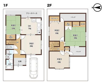 高見の里６（高見ノ里駅）　１３７０万円 1370万円、5DK、土地面積85.12m<sup>2</sup>、建物面積94.36m<sup>2</sup> 