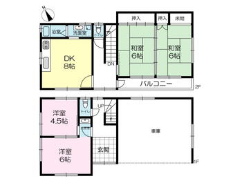 香寺町香呂（香呂駅）　１９８０万円 1980万円、10DK、土地面積329.34m<sup>2</sup>、建物面積239.92m<sup>2</sup> 西側建物