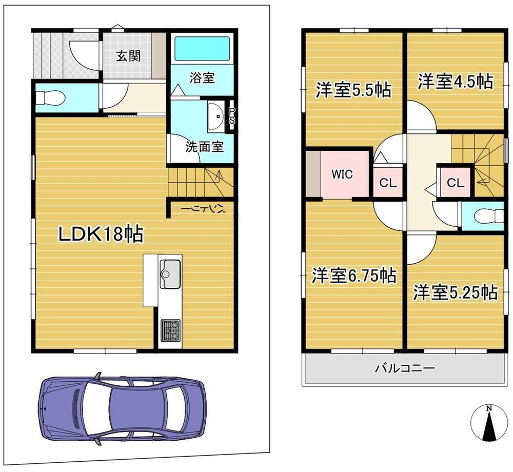 京都府長岡京市今里４ 長岡天神駅 新築一戸建て 物件詳細