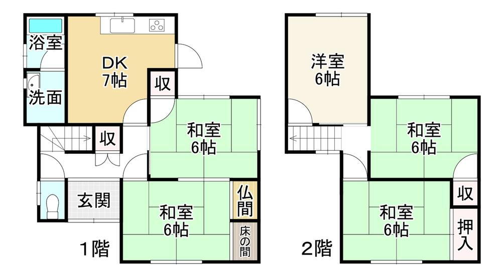 滋賀県彦根市日夏町 河瀬駅 中古住宅 物件詳細