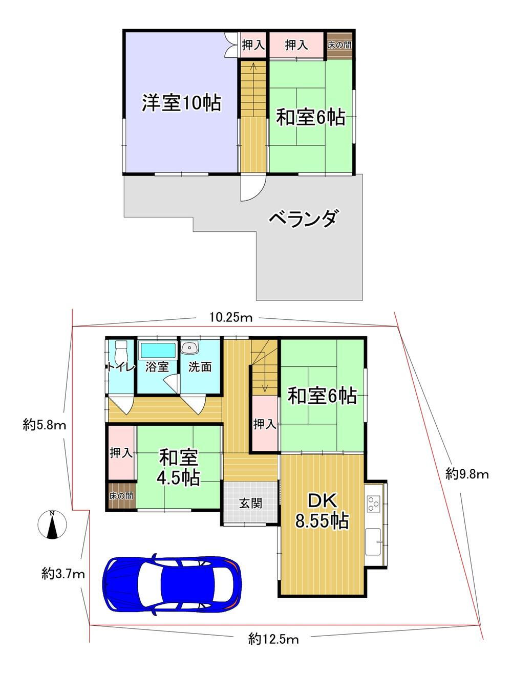 大阪府四條畷市大字上田原 生駒駅 中古住宅 物件詳細