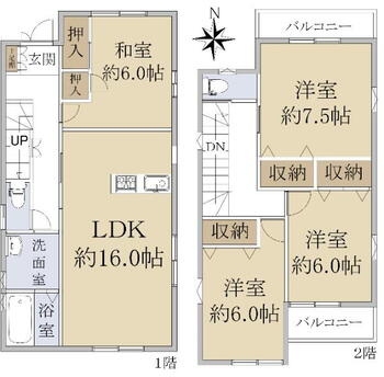 城殿町（畝傍御陵前駅）　２２８０万円 2280万円、4LDK、土地面積121.25m<sup>2</sup>、建物面積101.25m<sup>2</sup> 