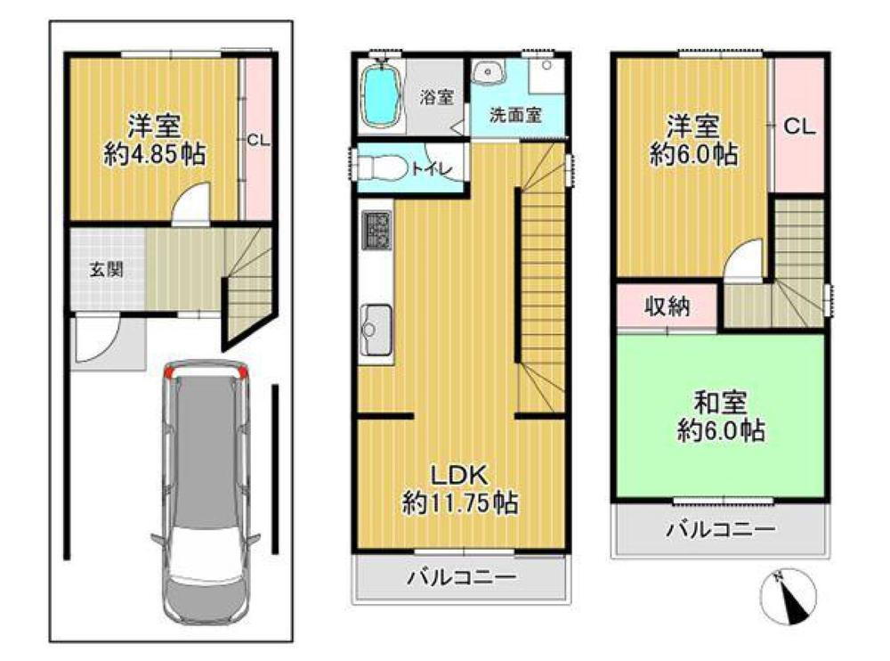 大阪府大阪市城東区東中浜３ 緑橋駅 中古住宅 物件詳細