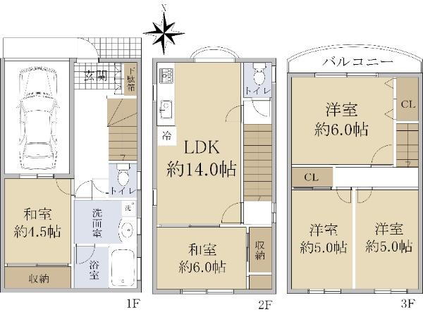 大阪府大阪市城東区鴫野東１ 鴫野駅 中古住宅 物件詳細