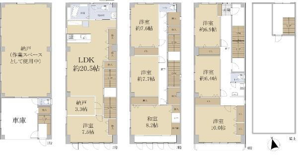大阪府大阪市福島区鷺洲４ 福島駅 中古住宅 物件詳細
