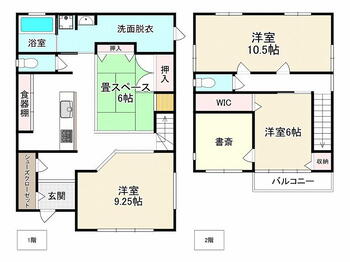 神明町（小野駅）　３２５０万円 3250万円、4LDK+S（納戸）、土地面積186.45m<sup>2</sup>、建物面積126.27m<sup>2</sup> 価格３５８０万円、４SLDK、土地面積186.45m<sup>2</sup>、建物面積126.27m<sup>2</sup>