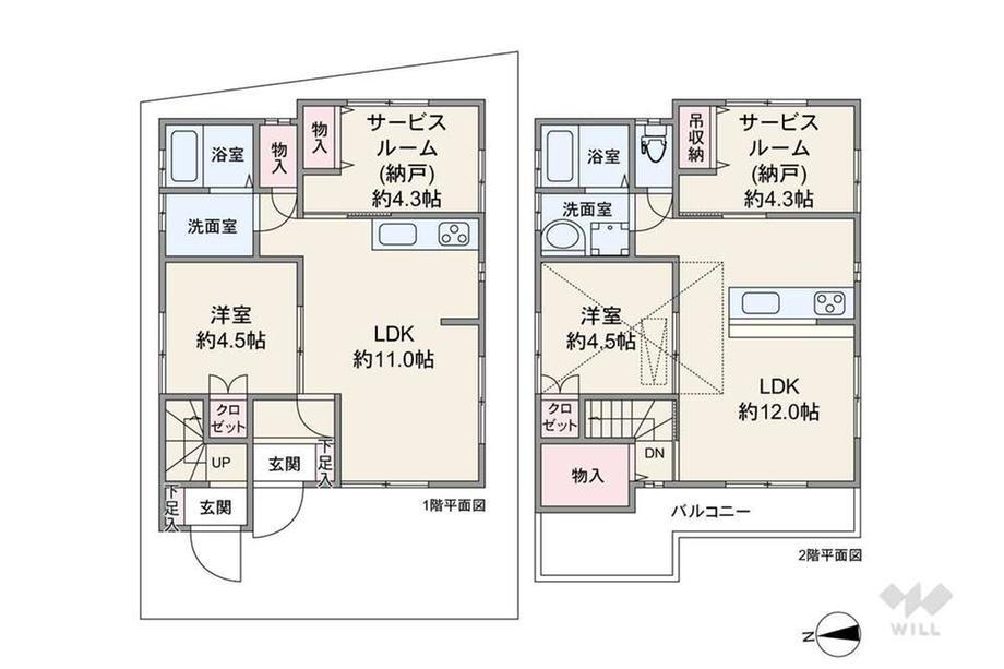 大阪府吹田市金田町 江坂駅 中古住宅 物件詳細