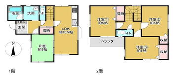 朝代西４　９９９万円 999万円、4LDK、土地面積122.11m<sup>2</sup>、建物面積87.77m<sup>2</sup> 。洋室3部屋＋和室1部屋が備わっており、各洋室は2階に、各水廻りは1階に配置されています。各洋室・和室に収納スペース有。南向きのベランダ・庭付きです。