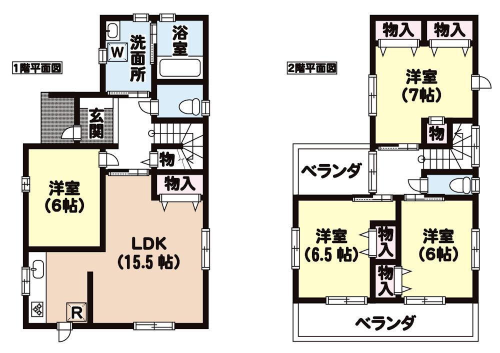 大字徳丸　２２９０万円 2290万円、4LDK、土地面積152.46m<sup>2</sup>、建物面積105.16m<sup>2</sup> 