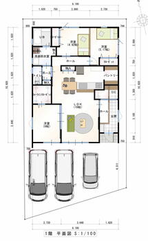 土佐山田町（土佐山田駅）　３０８０万円 3080万円、3LDK、土地面積170.87m<sup>2</sup>、建物面積87.77m<sup>2</sup> 