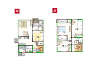 一宮徳谷（土佐一宮駅）　３５９８万円 3598万円、4LDK、土地面積186.97m<sup>2</sup>、建物面積103.02m<sup>2</sup> ①