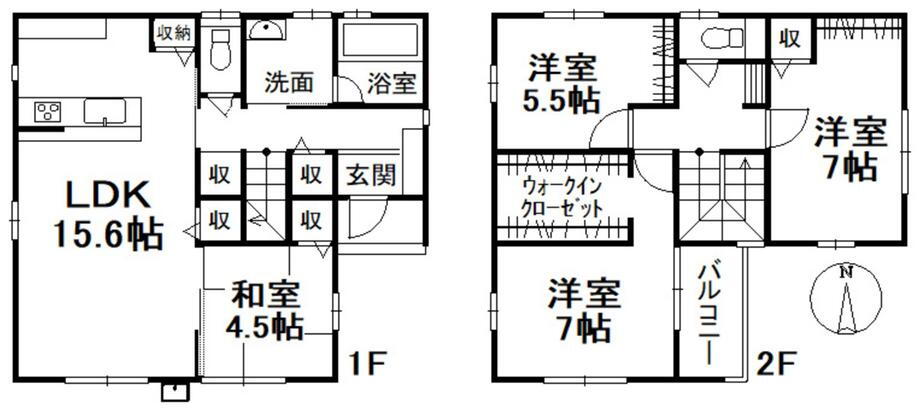 愛媛県松山市枝松２ 新築一戸建て 物件詳細