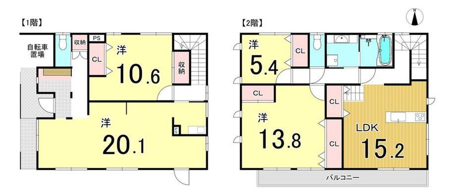 寒川町石田西（神前駅）　２３７７万円 2377万円、4LDK、土地面積330.07m<sup>2</sup>、建物面積164.5m<sup>2</sup> １階の２０帖部分は、店舗として使用しております。リビングとして使用することも仕切ることも可能です。２階は、居住スペースとして使用しています。広いバルコニー部分は完全に囲っており、虫…
